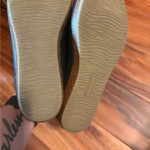 Stegmann Black Leather Wool Felt Clogs Slip On Comfort Shoes - Picture 3 of 6